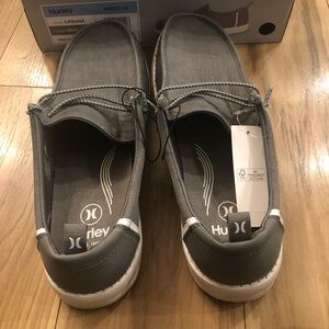 Hurley Men's Laguna Grey Casual Shoe- US Size 13M